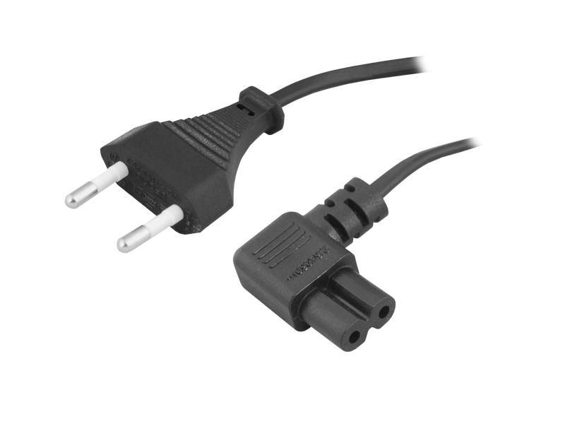 KABEL SIECIOWY ZASILAJĄCY 1,8m KĄTOWY