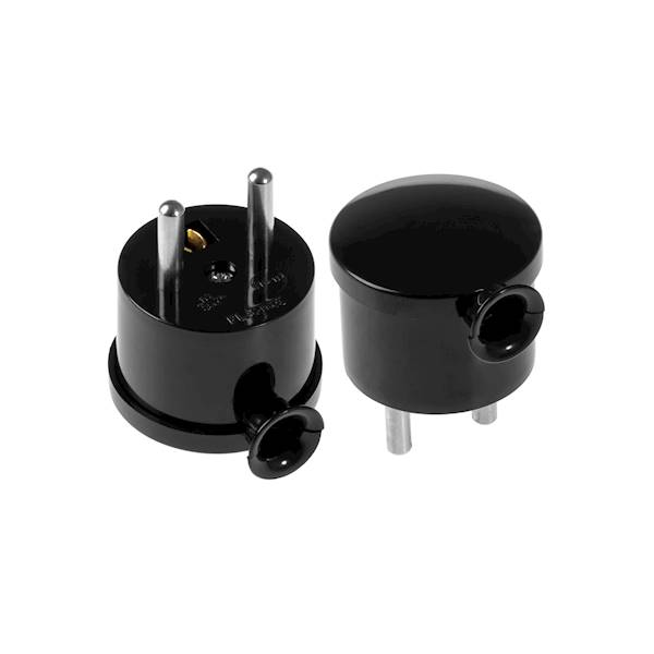 WTYCZKA KĄTOWA ROZBIERALNA "MINI", 2p+Z, CZARNY
