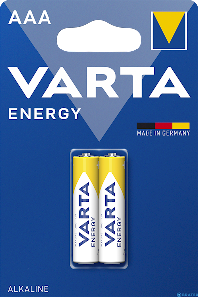 BATERIA LR03 VARTA ENERGY 1,5V AAA MN1500 ALKALINE