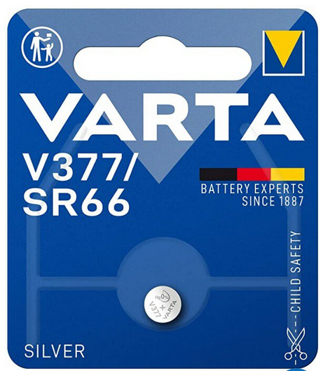 BATERIA 377 Varta 1.55V AG4 SR626W