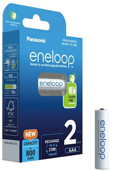 AKUMULATORKI AAA R03 PANASONIC ENELOOP 800mAh