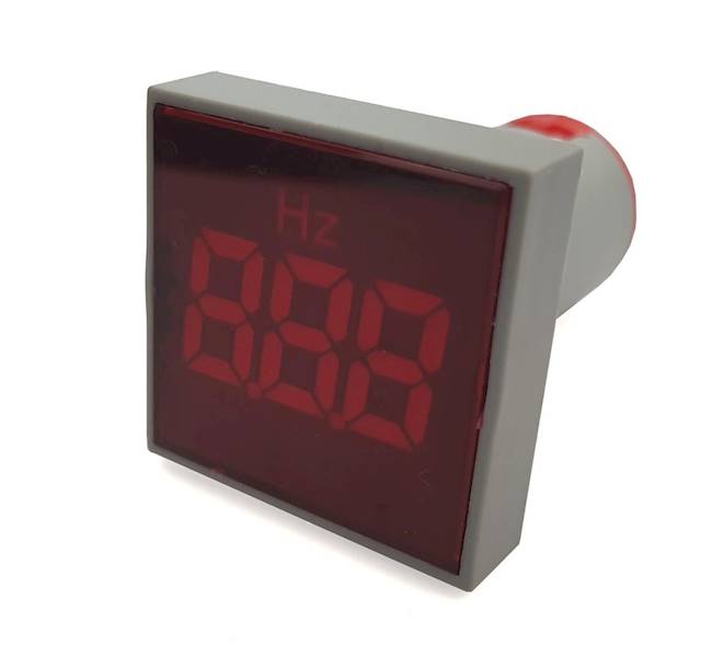 MIERNIK CZĘSTOTLIWOŚCI LED 32X32 20-75Hz