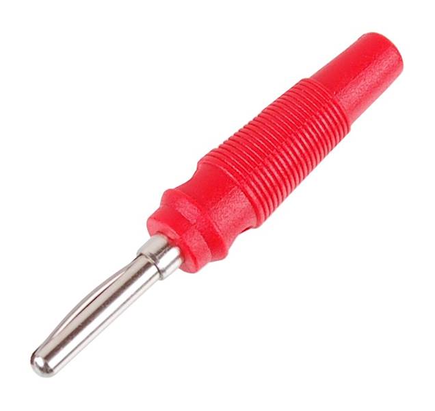 WTYK BANAN 4mm WB412 24A CZERWONY