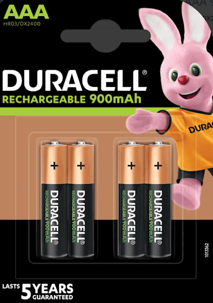 AKUMULATORKI R03 DURACELL 900mAh HR03 AAA