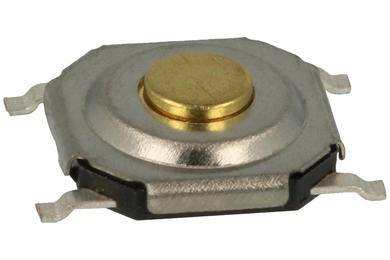 MIKROPRZYCISK KLS; TS6611-1,5; 5,2x5,2mm; 1,5mm; 
