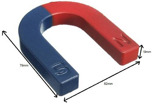 MAGNES PODKOWIASTY 79x62x19mm