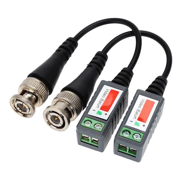 KONWERTER PASYWNY BNC-UTP '' VIDEO BALUN ''