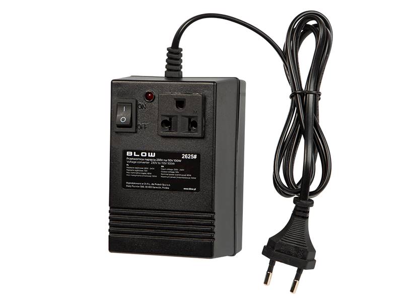 PRZETWORNICA NAPIĘCIA 230V NA 110V 100W