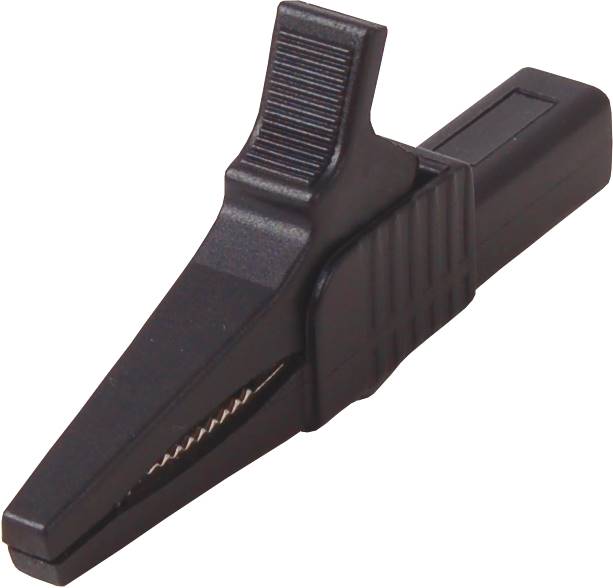 KROKODYLEK GN. 4mm KK262-BK CAT II 1000V 19A