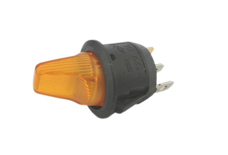 PRZEŁĄCZNIK HEBELKOWY KCD1-101Y ŻÓŁTY ON-OFF 6A