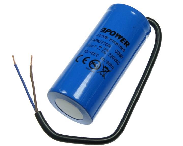 KONDENSATOR ROZRUCHOWY SILNIKA 150uF 320V CD60