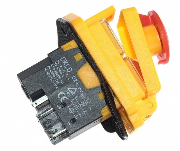 PRZEŁĄCZNIK ELEKTROMAGNETYCZNY DZ6 5pin