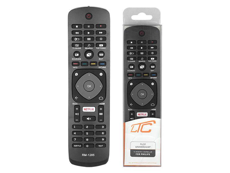 PILOT DO TV PHILIPS LCD/LED NETFLIX RM-L1285