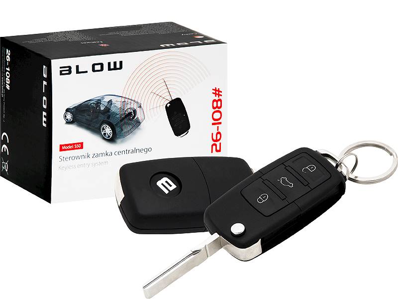 ZDALNE STEROWANIE ZAMKIEM CENTR.BLOW S50 / 26-108