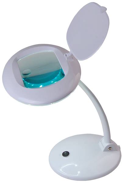 LAMPA BIURKOWA LED Z LUPĄ 180X108mm 3D+12D 8095 LE