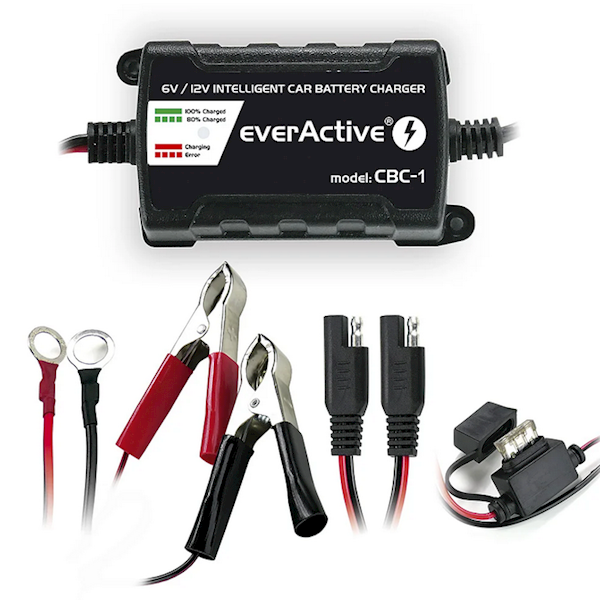 ŁADOWARKA PROSTOWNIK EVERACTIVE CBC-1 6V/12V