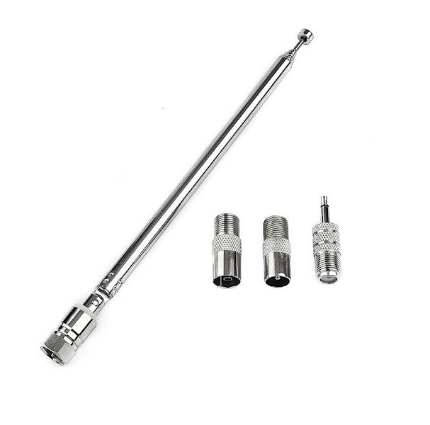 ANTENA TELESKOPOWA 75cm + 3 ADAPTERY