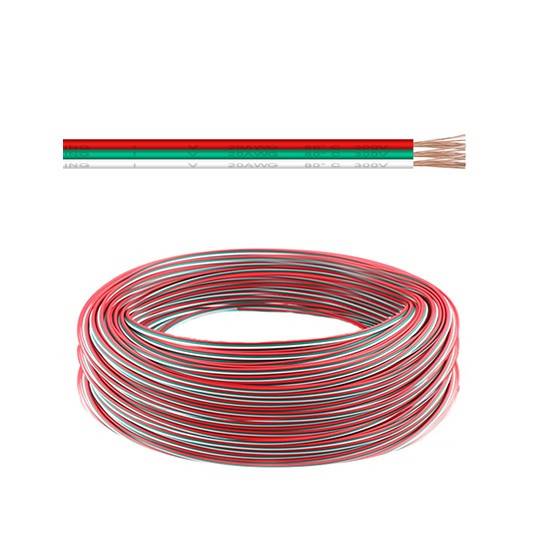 PRZEWÓD DO TAŚM LED 3x0,5mm AWG24