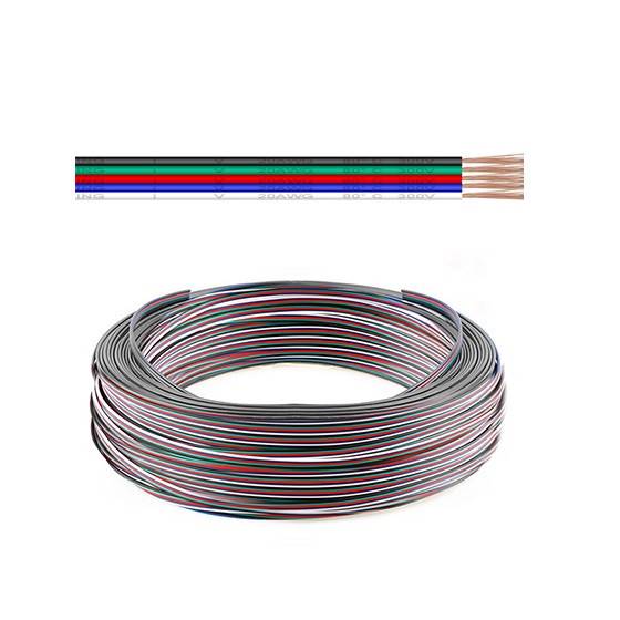 PRZEWÓD DO TAŚM LED 5x0,5mm AWG24