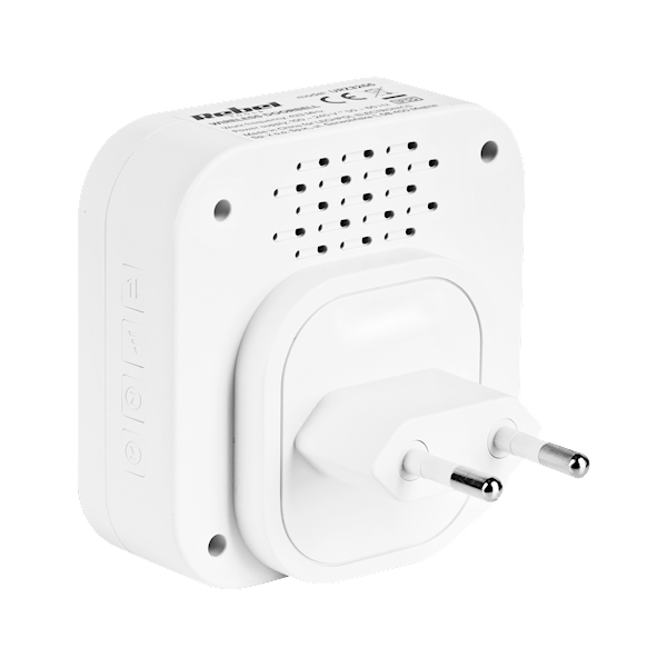 DZWONEK BEZPRZEWODOWY DO DRZWI REBEL 230V 2xUSB