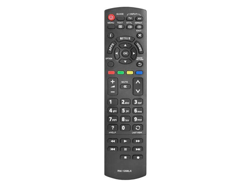 PILOT DO PANASONIC TV LCD RM-1268 NETFLIX