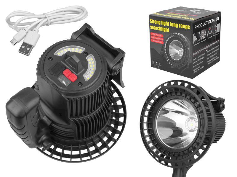 LATARKA SZPERACZ LED P50 1350lm + 20LED SMD