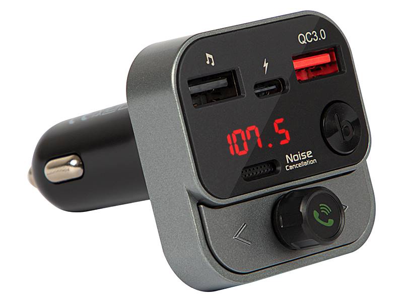 TRANSMITER FM BLUETOOTH + QC3.0 + PD30W