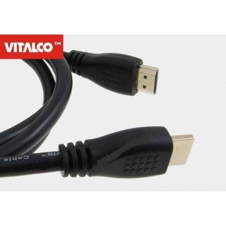 PRZYŁĄCZE HDMI V1.4 CZARNE 2,0m HDK48
