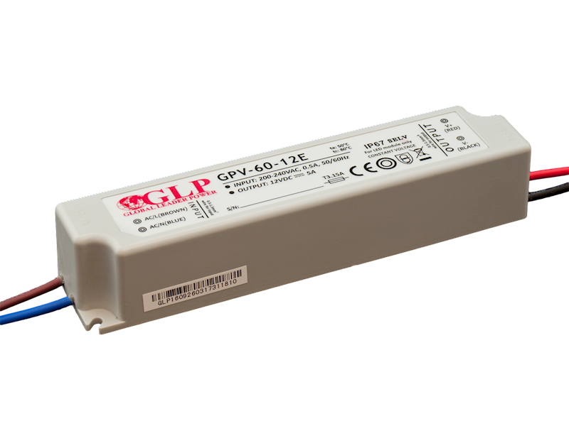 ZASILACZ GPV-60-12 12V/5A CV non-PFC IP67