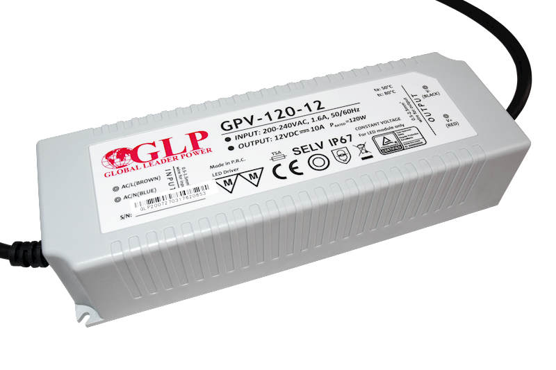 ZASILACZ LED GPV-120-12 12V/10A CV IP67