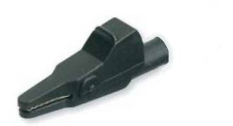 KROKODYLEK POMIAROWY L=60mm CZARNY