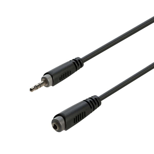 KABEL AUDIO JACK 3,5 STEREO / GNIAZDO 3,5mm 3M RAC