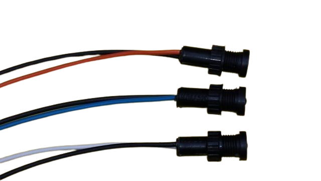 KONTROLKA LED 5mm 230V AC POMARAŃCZOWA