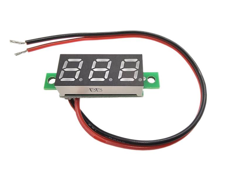 WOLTOMIERZ LED 4.5V - 30V CZERWONY