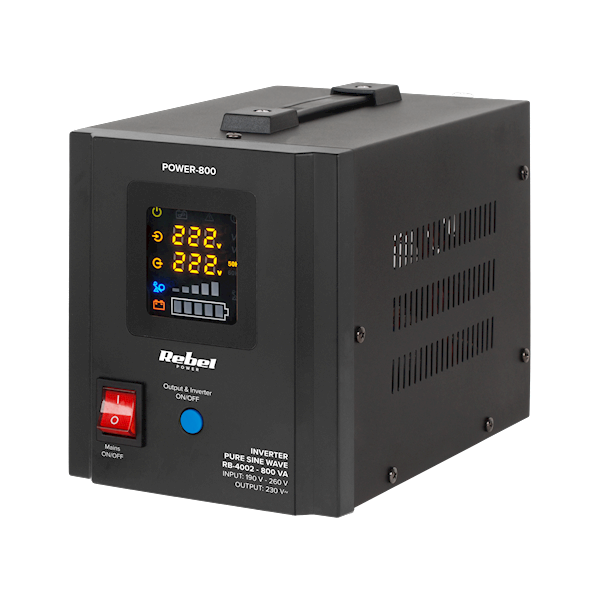 ZASILACZ AWARYJNY POWER-800 CZYSTY SINUS 800VA/500