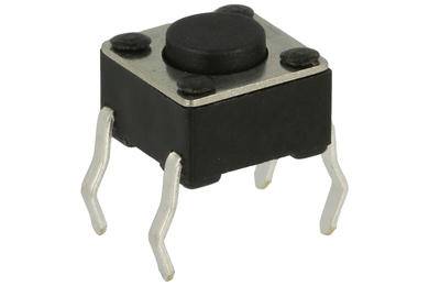 MIKROPRZYCISK 6x6mm 4,3mm; 0,8mm 4 PINY