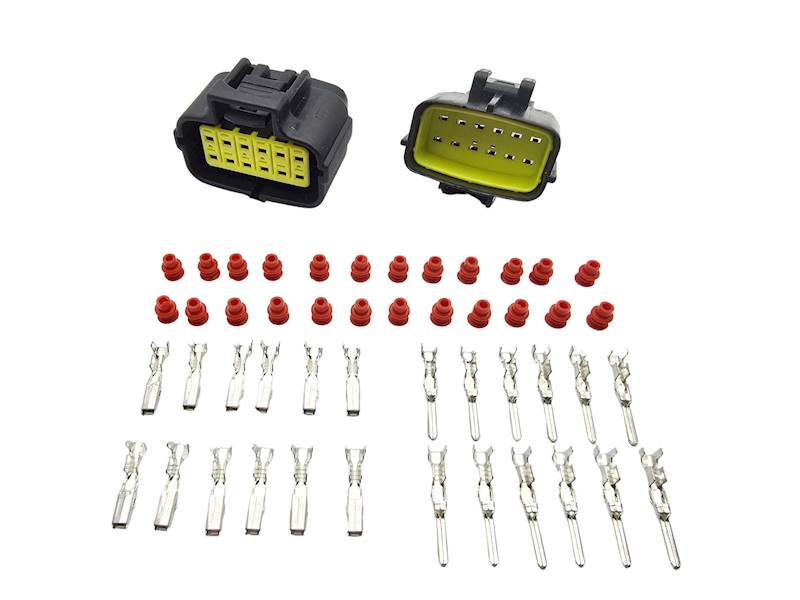 ZŁĄCZE ECONOSEAL KPL. WTYK + GNIAZDO 12 PIN