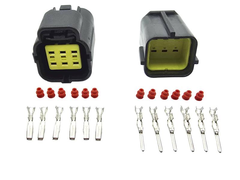 ZŁĄCZE ECONOSEAL KPL. WTYK + GNIAZDO 6 PIN