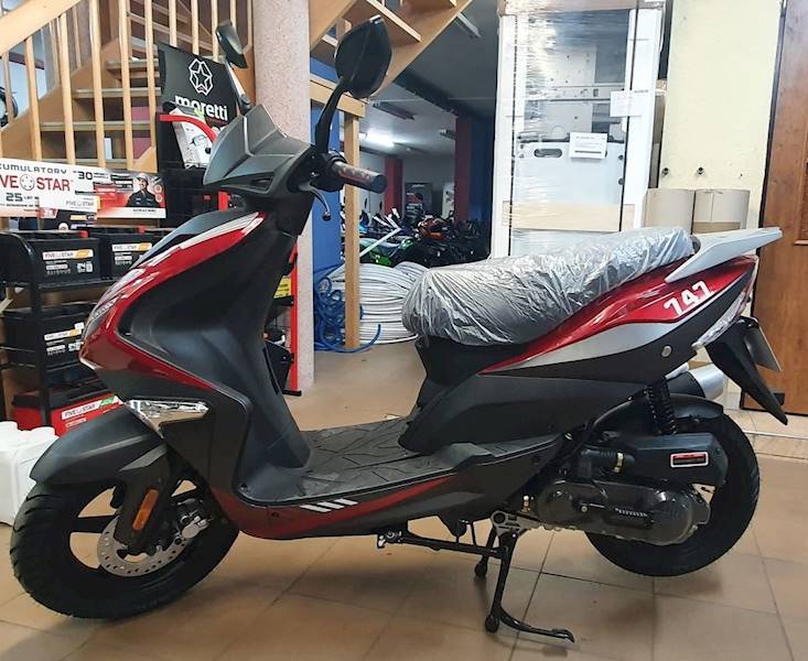 Romet 747 Cerwony 4T 50cc