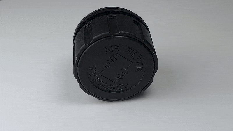 Korek odpowietrzająco ssący 2" czarny A013