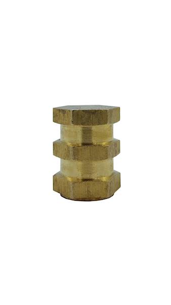 Insert mosiężny nieprzelotowy M8x16 A018