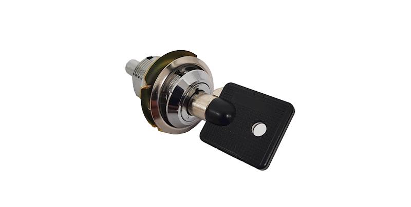 Zamek obrotowy z pinem 12mm A078