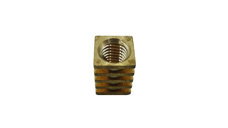 Brass insert M10x19 insert mosiężny A062
