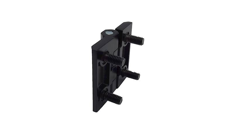 Zawias 50x50 czarny M6x12 A029