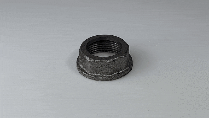 Nakrętka żeliwna 1 1/4" plus 2 otwory A095