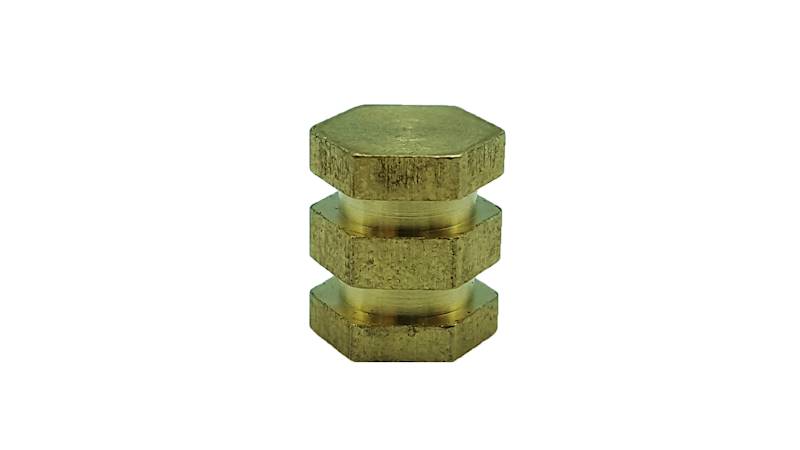 Brass insert M5x10 insert mosiężny A058