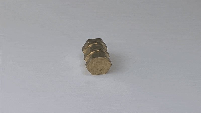 Brass insert M10x20 insert mosiężny ślepy A059