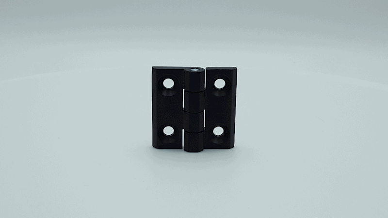 Zawias 50x50 czarny ciężki model A0126