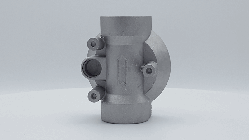 Uchwyt aluminiowy głowicy separatora 1" A0128