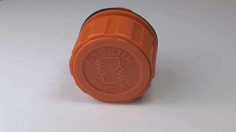 Korek odpowietrzająco ssący 2" pomarańczowy A013.1